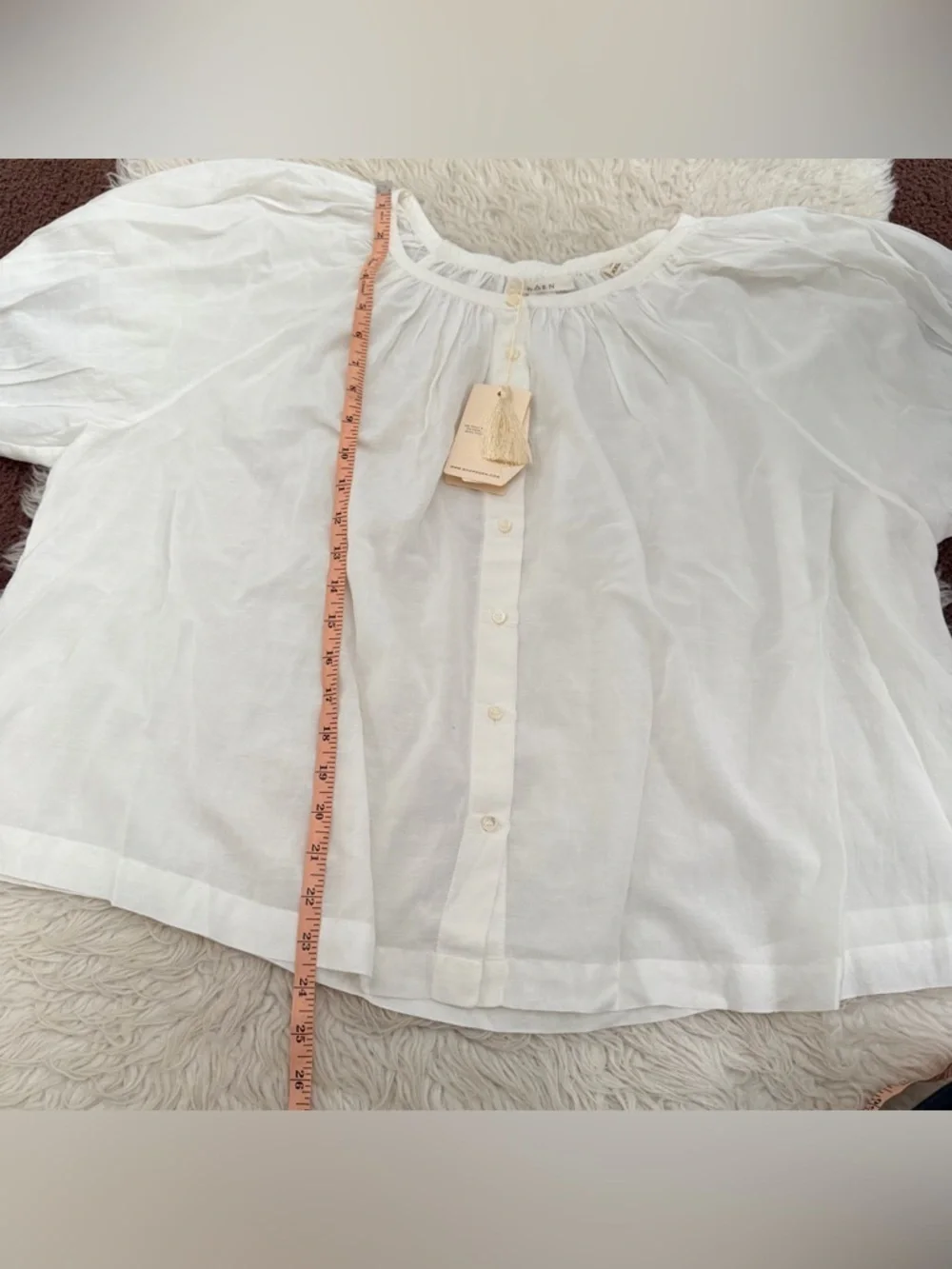 Doen June Blouse - Salt - Picture 7 of 7
